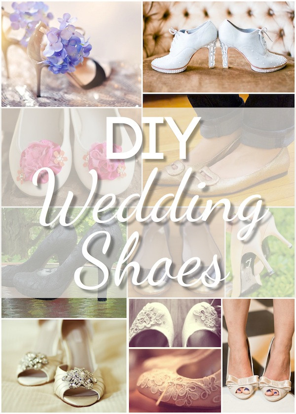 DIY Wedding Shoes
 Stunning DIY Wedding Shoes