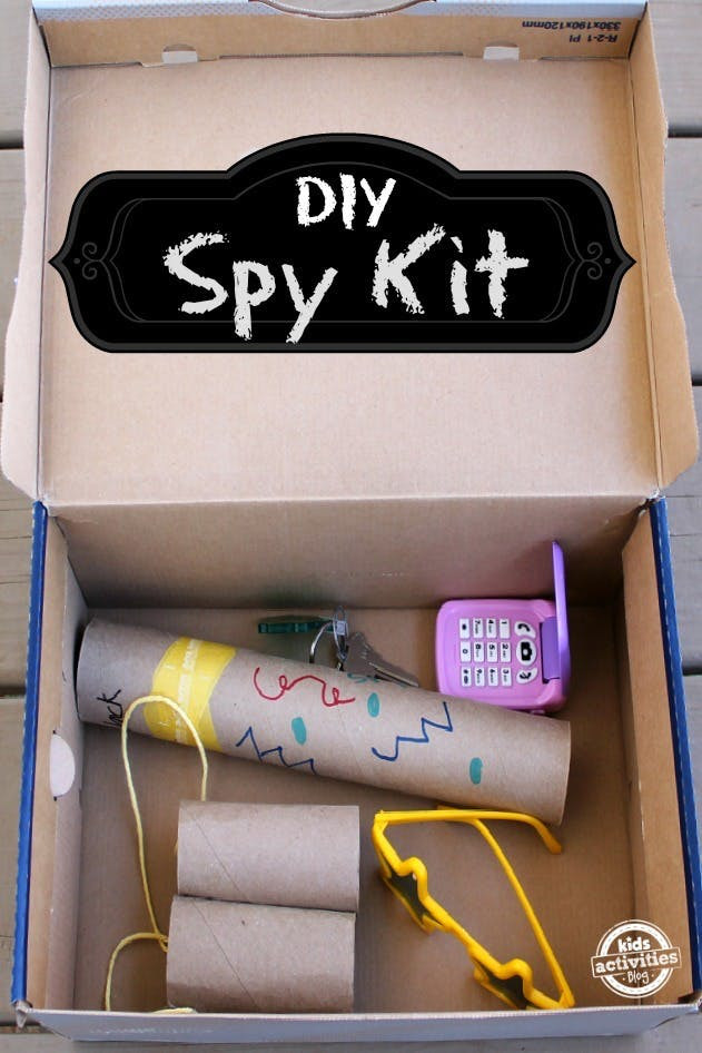 DIY Will Kit
 DIY SPY KIT IN A BOX Kids Activities