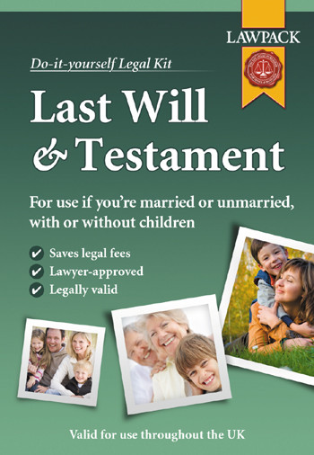 DIY Will Kit
 Last Will and Testament DIY Will Template Forms