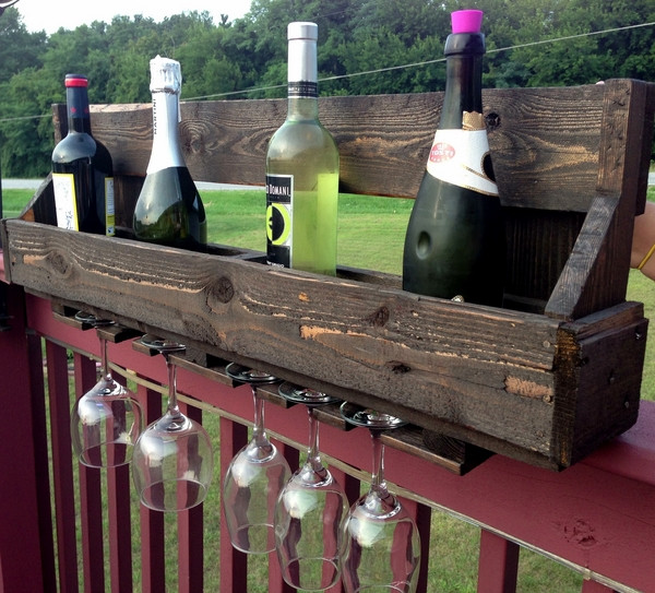 DIY Wine Rack Pallet
 DIY pallet wine rack – instructions and ideas for racks