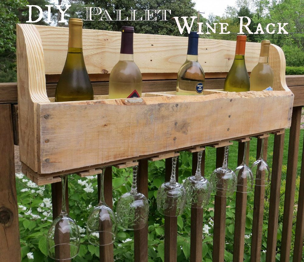 DIY Wine Rack Pallet
 Hometalk
