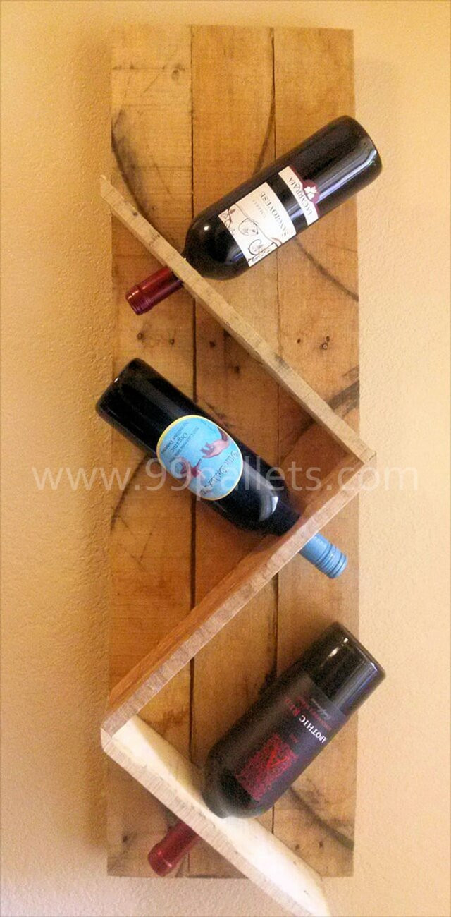 DIY Wine Rack Pallet
 DIY Unique Pallet Wine Rack