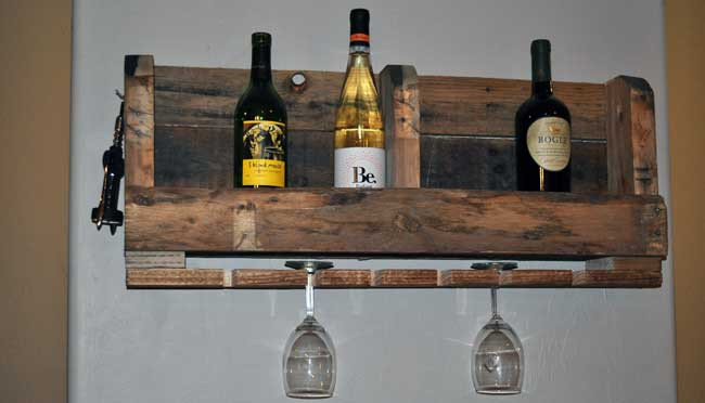 DIY Wine Rack Plans
 How to Make a Pallet WIne Rack with DIY PETE