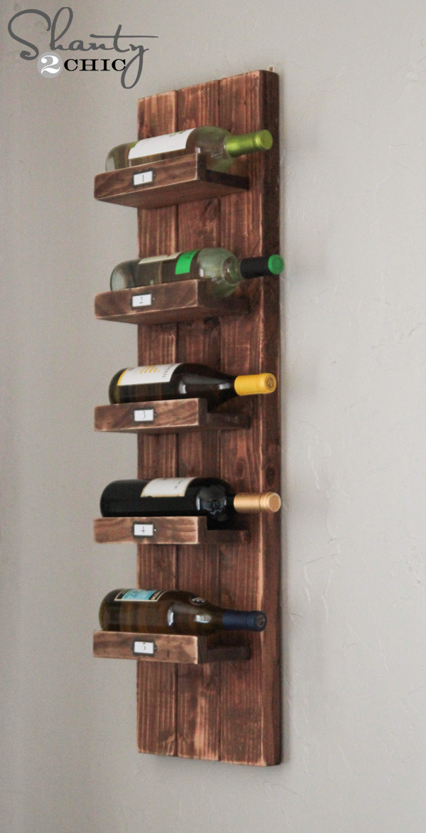 DIY Wine Rack Plans
 DIY Wine Rack Shanty 2 Chic