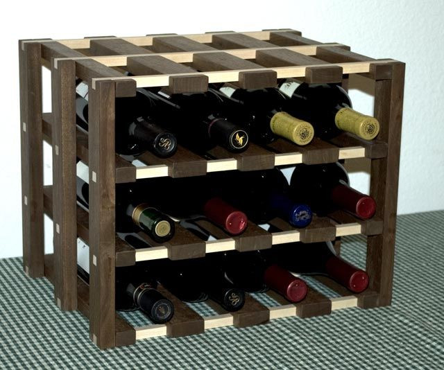DIY Wine Rack Plans
 Woodwork Build Wood Wine Rack PDF Plans