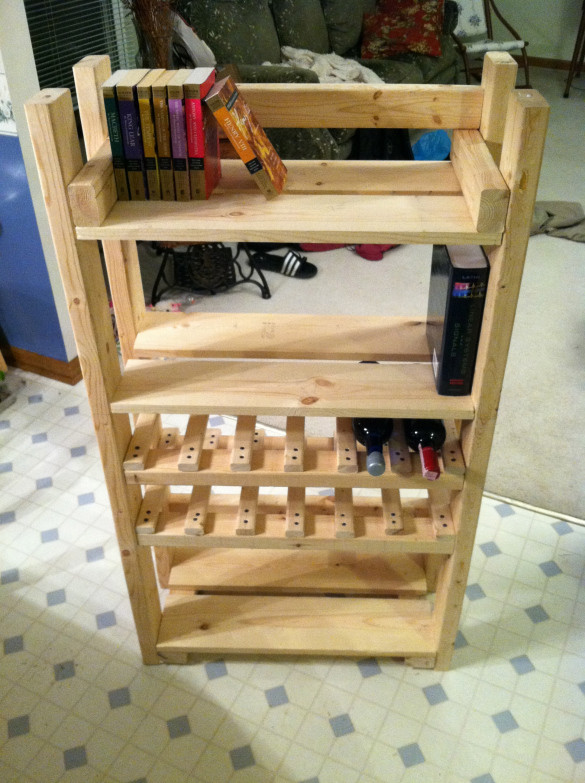 DIY Wine Rack Plans
 Build Wine Rack Bookshelf Plans DIY PDF build wooden