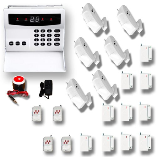 DIY Wireless Home Security Systems
 AAS 400 Wireless Home Security Alarm System Kit DIY R