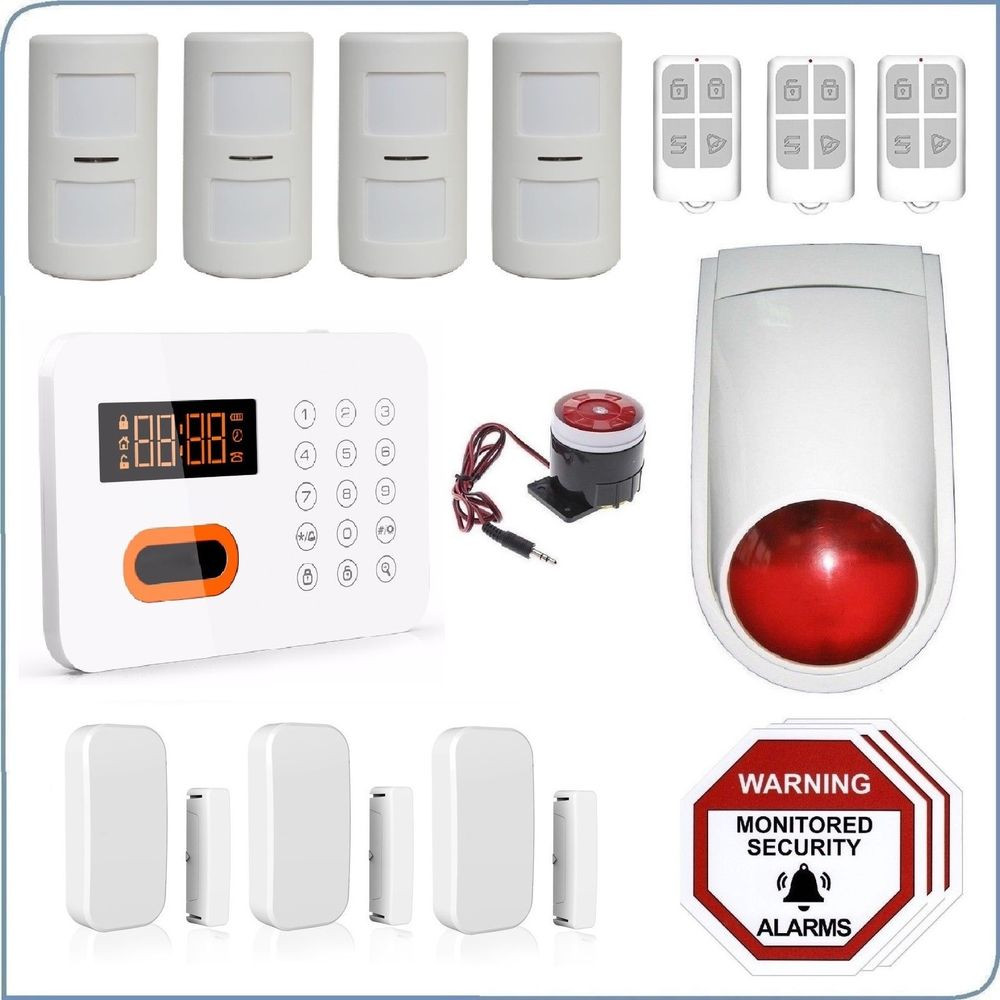 DIY Wireless Home Security Systems
 Pet Immune Wireless Home security DIY PSTN Pet Friendly