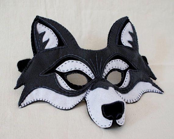 DIY Wolf Mask
 Wolf Mask PDF Pattern Creative Costumes