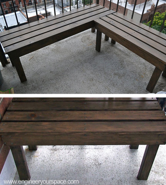 DIY Wood Bench
 DIY Outdoor Wood Bench 6 Steps with