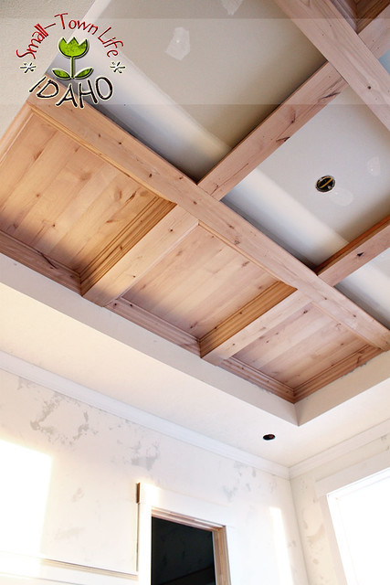 DIY Wood Ceiling
 Our Small Town Idaho Life MASTER BEDROOM WOOD CEILING DIY