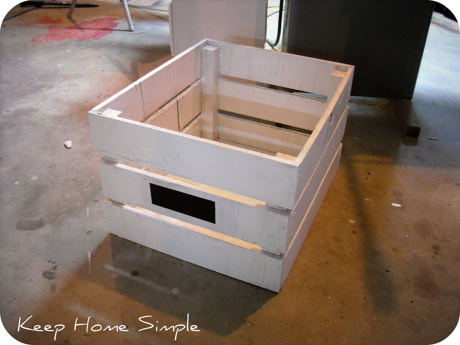 DIY Wood Crate
 Keep Home Simple Homemade Wooden Crates