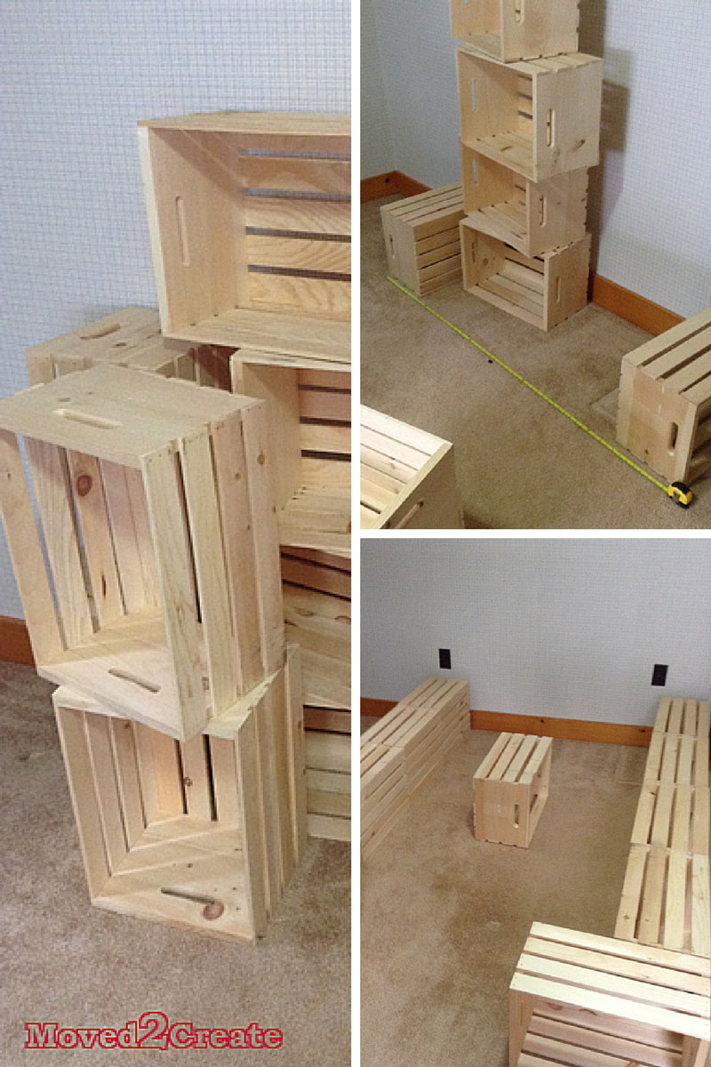 DIY Wood Crates
 DIY Wood Crate Platform Bed
