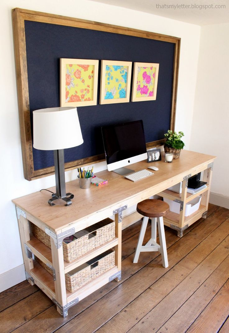 DIY Wood Desks
 My dream desk that I WILL build this summer 2015