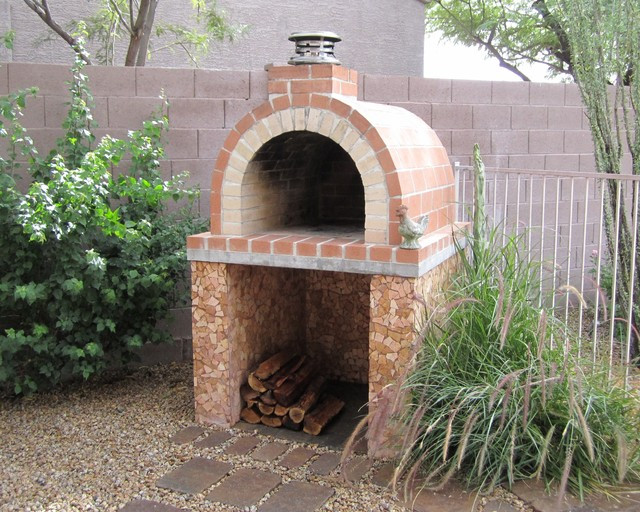 DIY Wood Fired Pizza Oven
 The Louis Family DIY Wood Fired Brick Pizza Oven in CA by