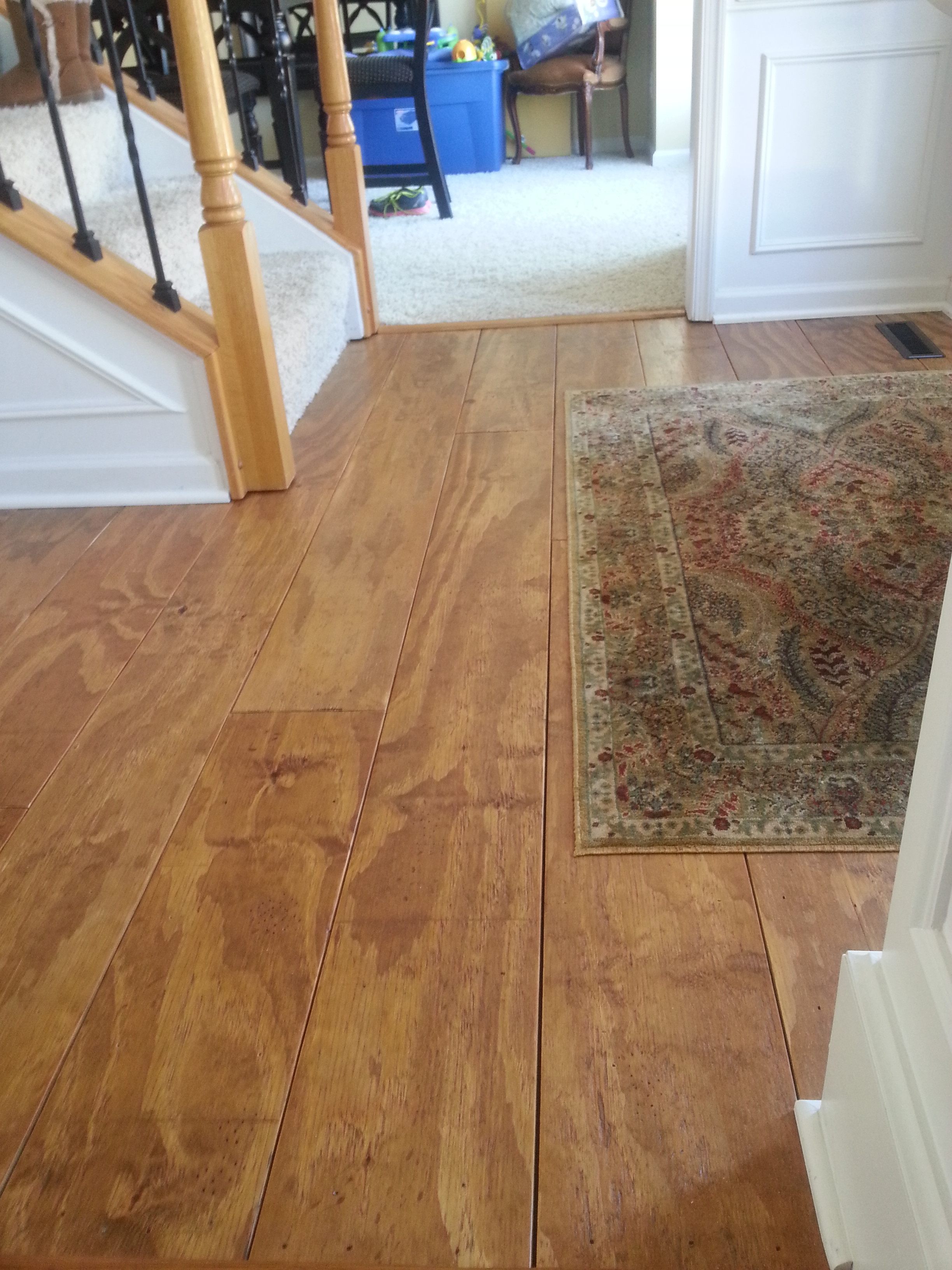 DIY Wood Floor
 Remodelaholic