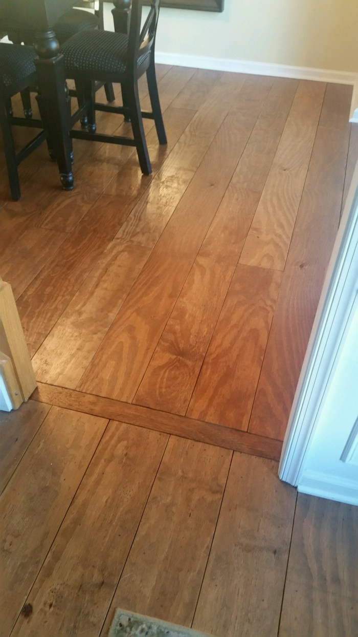 DIY Wood Floor
 Remodelaholic