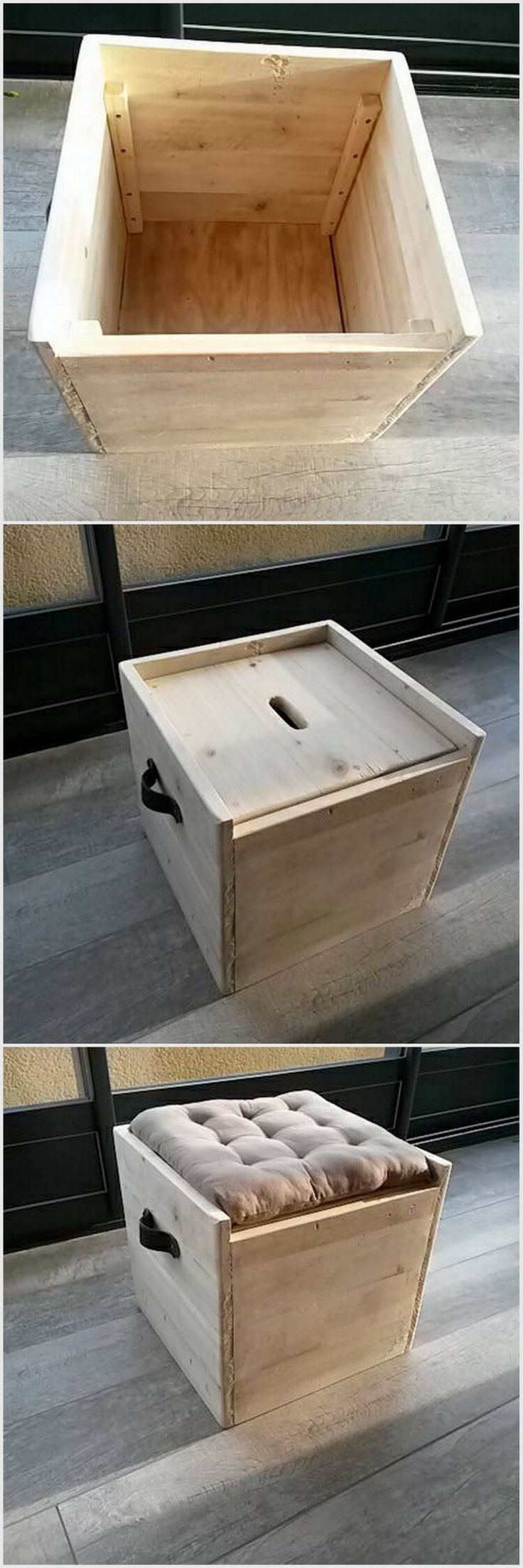 DIY Wood Storage Boxes
 Best 25 Wood storage box ideas on Pinterest