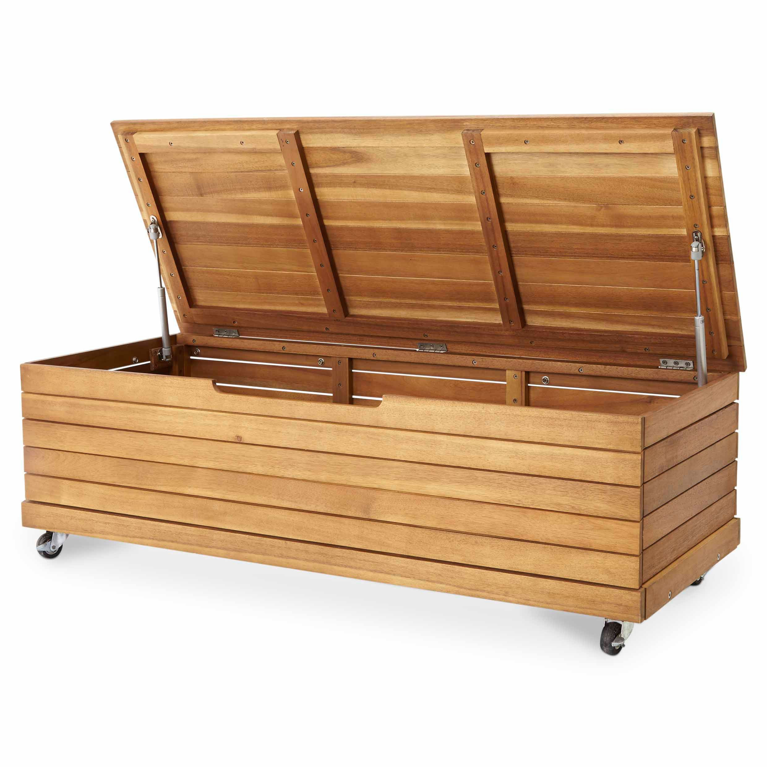 DIY Wood Storage Boxes
 Denia Wooden Garden storage box Departments