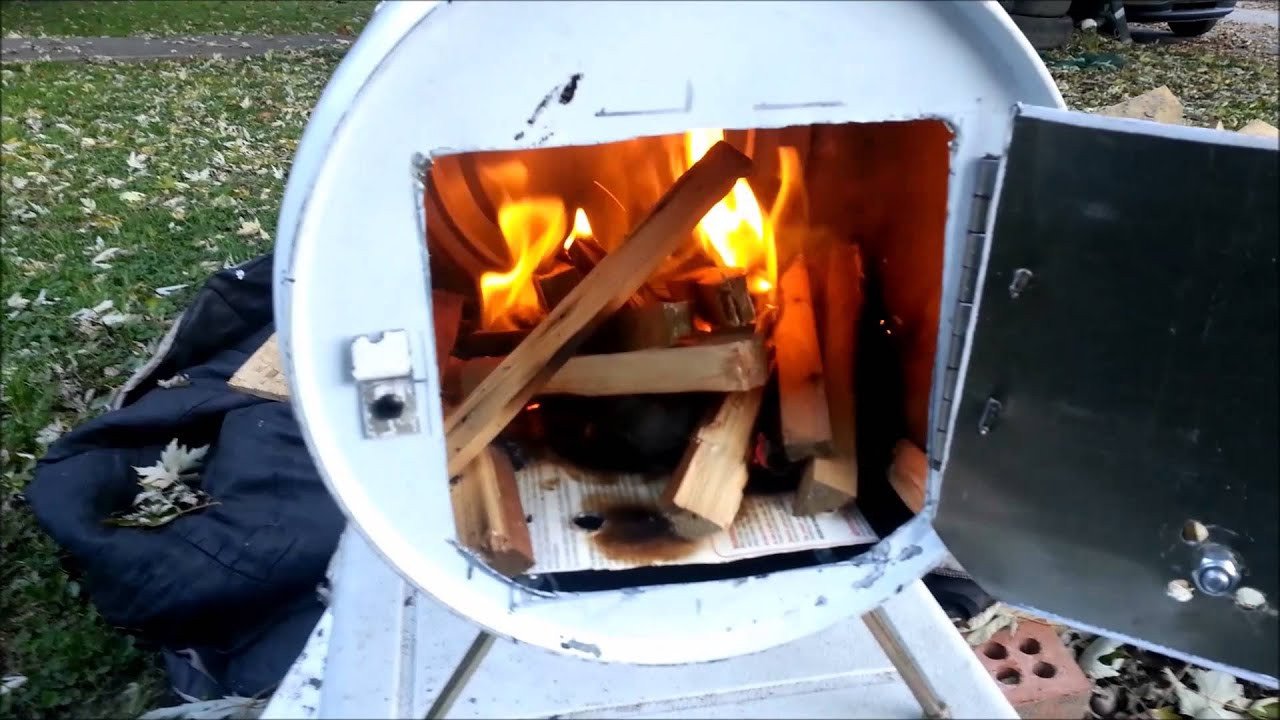 DIY Wood Stove
 How to build a wood stove Portable camping stove diy wood