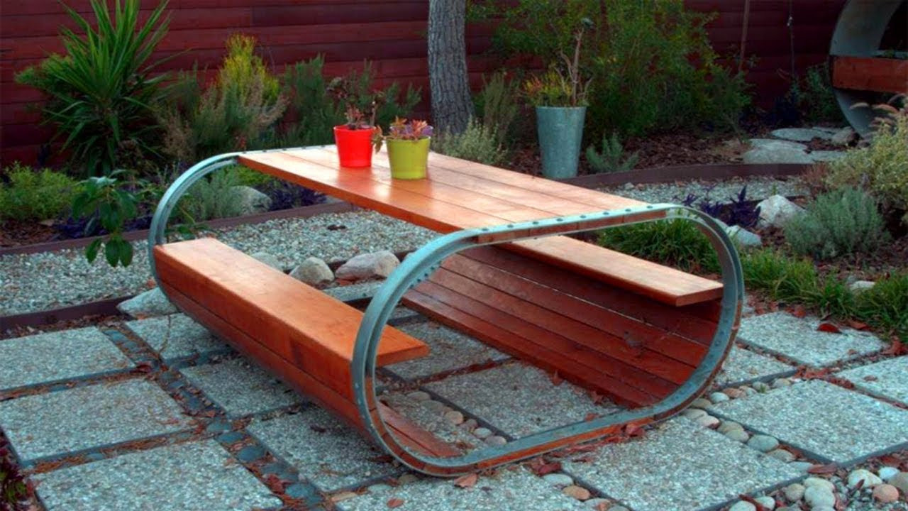 DIY Wood Table Top Ideas
 Modern Wood Outdoor Dining tables Ideas