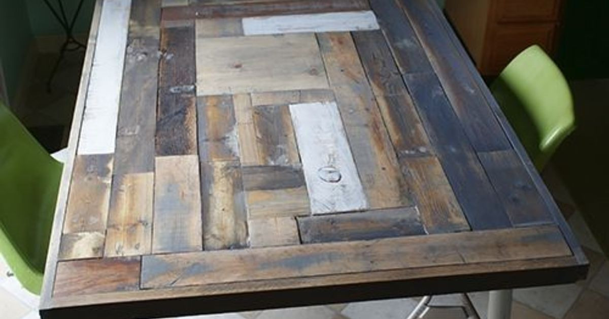 DIY Wood Table Top Ideas
 Reclaimed Wood Table Top Resurface DIY