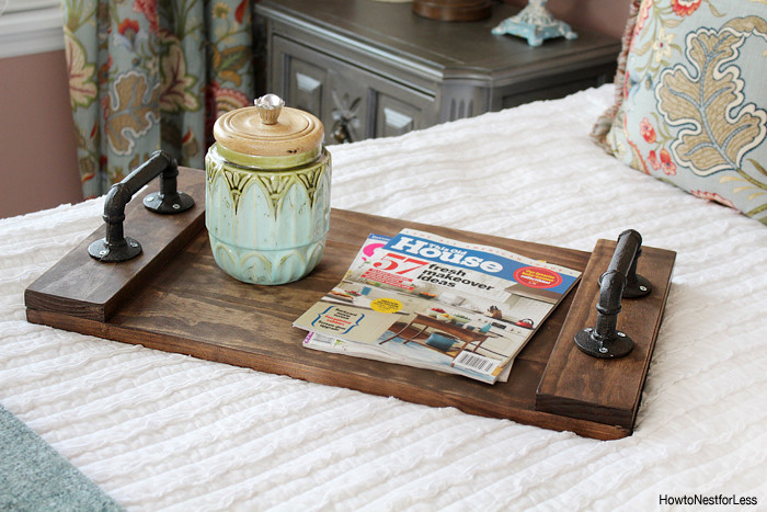 DIY Wood Tray
 DIY Stained Wood Tray How to Nest for Less™