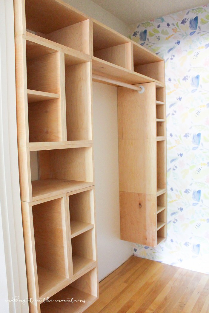 DIY Wooden Closet Organizer
 DIY Closet Organizing Ideas & Projects