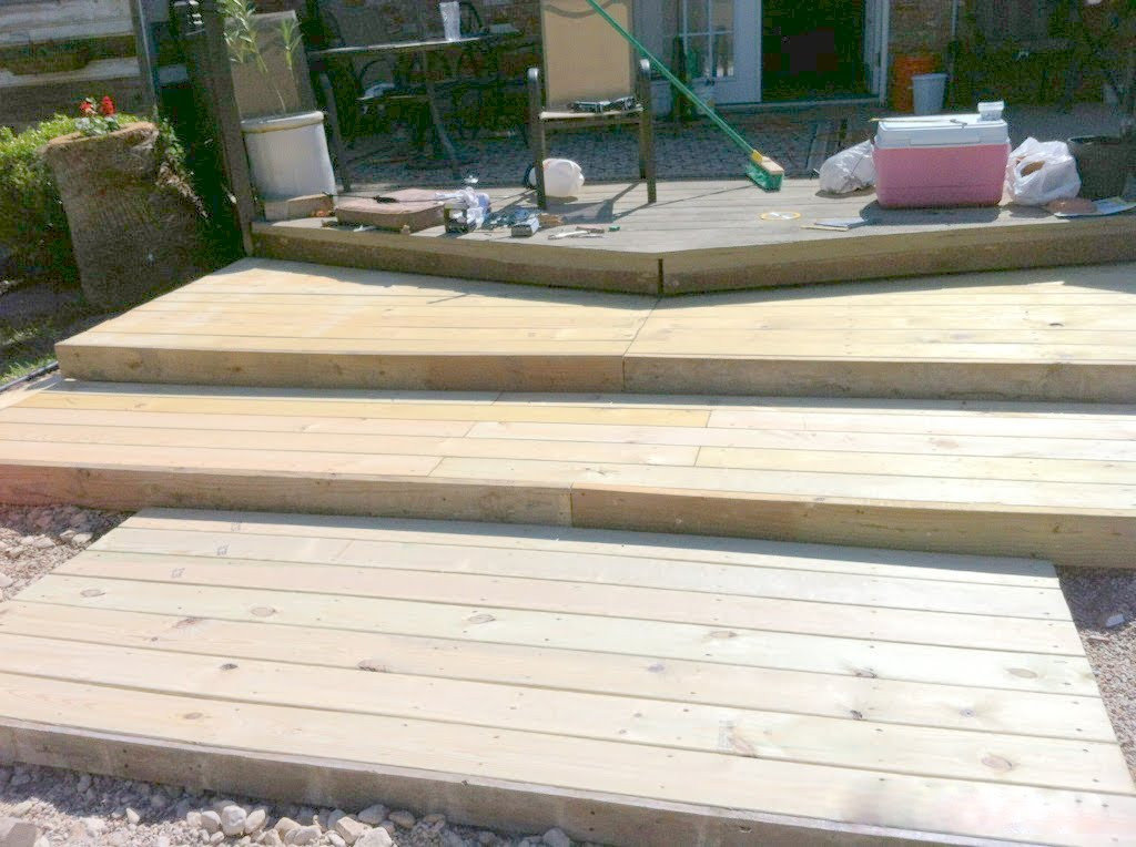 DIY Wooden Deck
 DIY Wooden Pallet Deck for Under $300