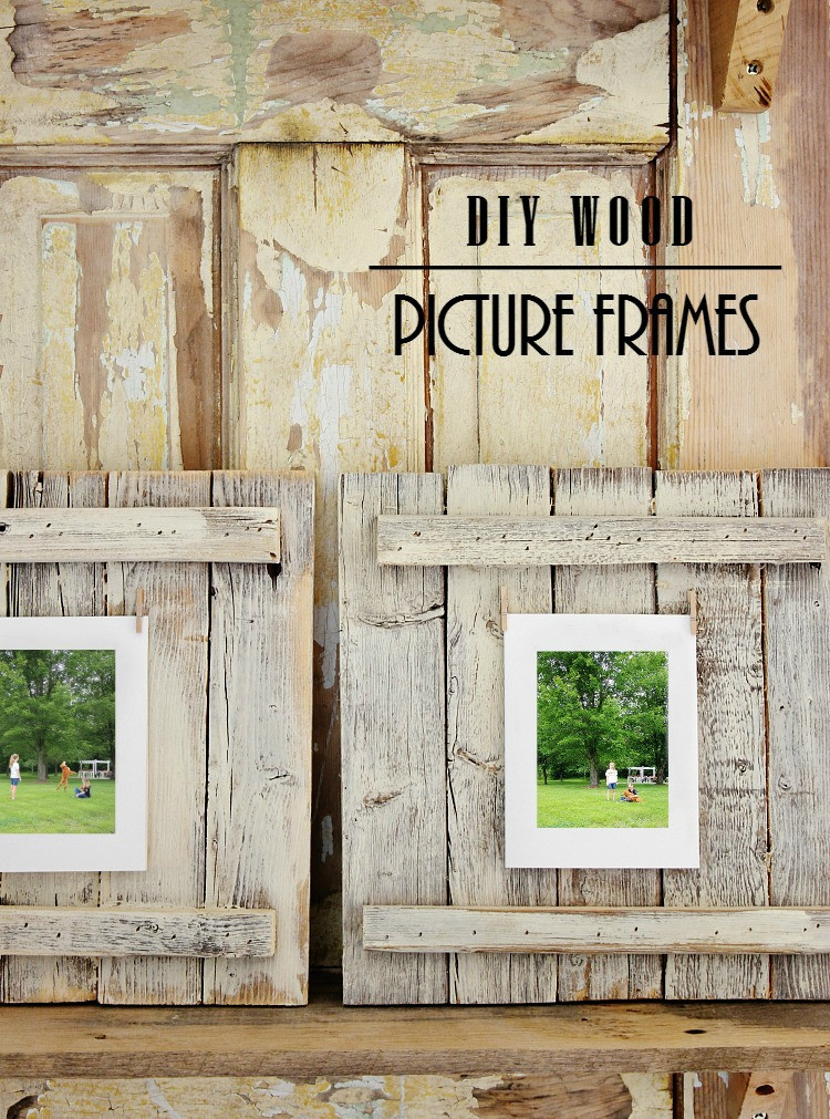 DIY Wooden Frames
 Easy DIY Wood Picture Frame Project