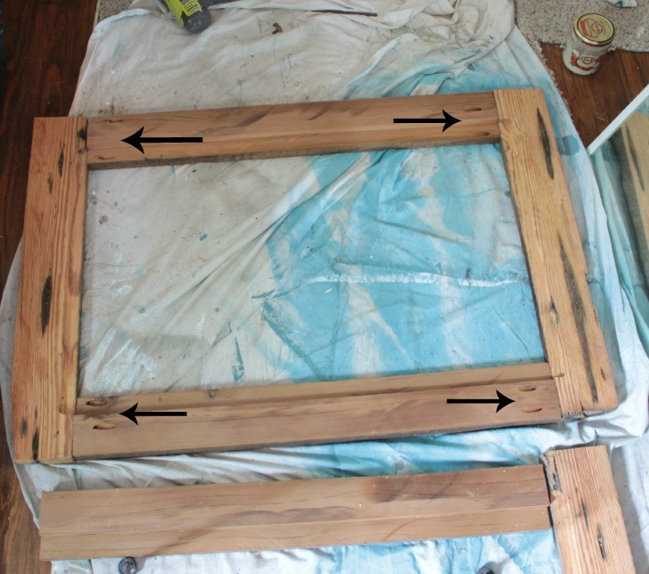 DIY Wooden Frames
 upcycling idea DIY reclaimed wood framed mirrors