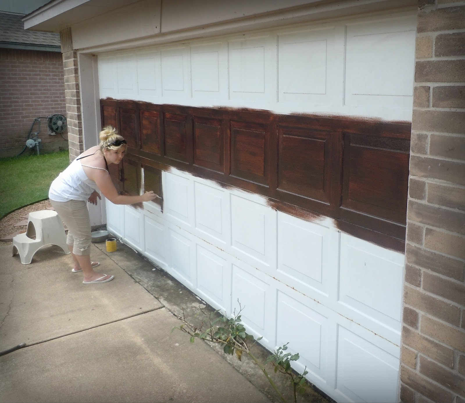 DIY Wooden Garage Doors
 Made To Love diy Faux Wooden Garage Door