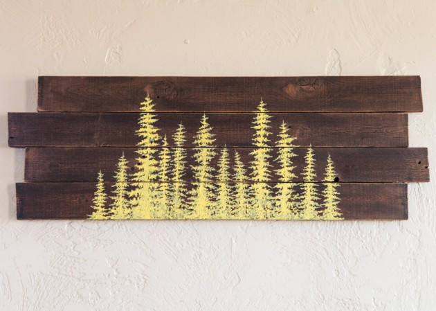 DIY Wooden Wall Art
 15 Extremely Easy DIY Wall Art Ideas For The Non Skilled