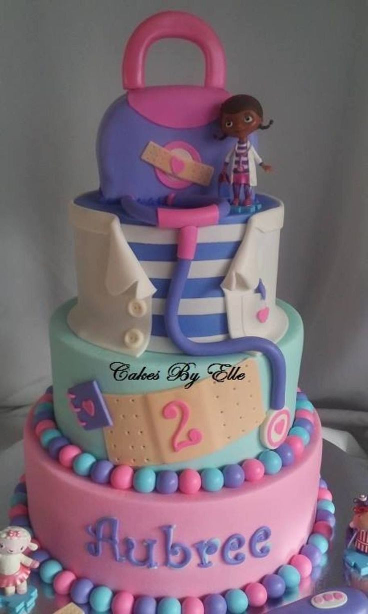Doc Mcstuffins Birthday Cake Ideas
 95 best Doc McStuffins Cakes images on Pinterest