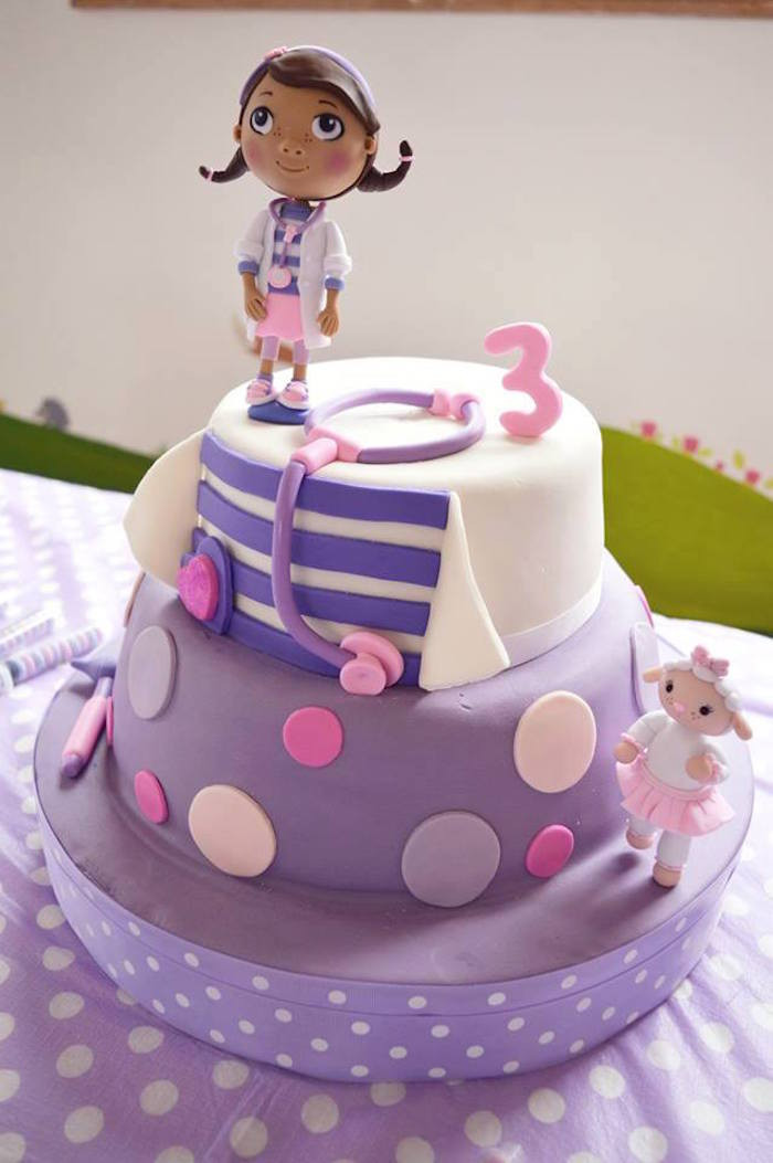 Doc Mcstuffins Birthday Cake Ideas
 Kara s Party Ideas Doc McStuffins Birthday Party
