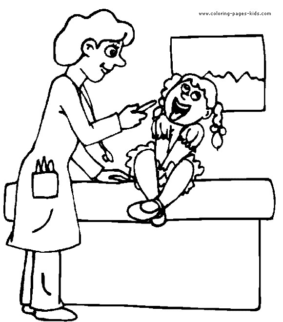 Doctor Coloring Pages
 Arizona Partnership for Immunization – Information For