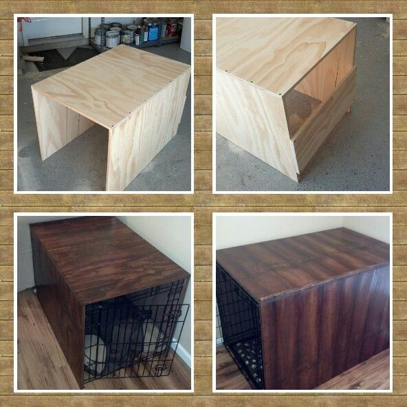 Dog Crate Cover DIY
 Wood Dog Crate Diy WoodWorking Projects & Plans