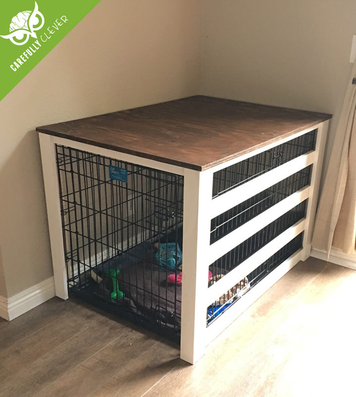Dog Crate Cover DIY
 DIY Dog Crate Cover