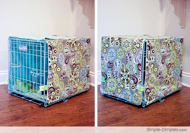 Dog Crate Cover DIY
 21 Easy DIY Projects for Dog Lovers BarkPost