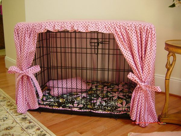 Dog Crate Covers DIY
 Keeping the Dog of the House Stylish and Organized