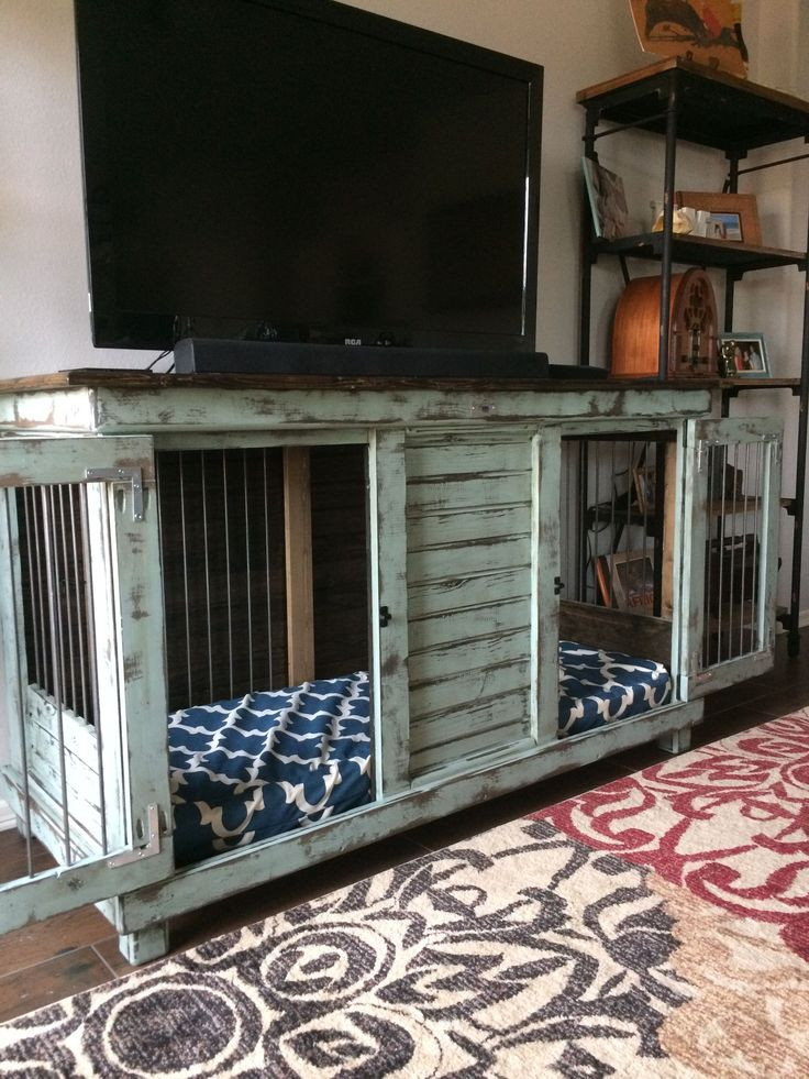 Dog Crate Furniture DIY
 25 Best Ideas about Dog Crate Furniture on Pinterest