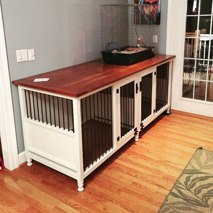 Dog Crate Furniture DIY
 Best 25 Dog crate furniture ideas on Pinterest