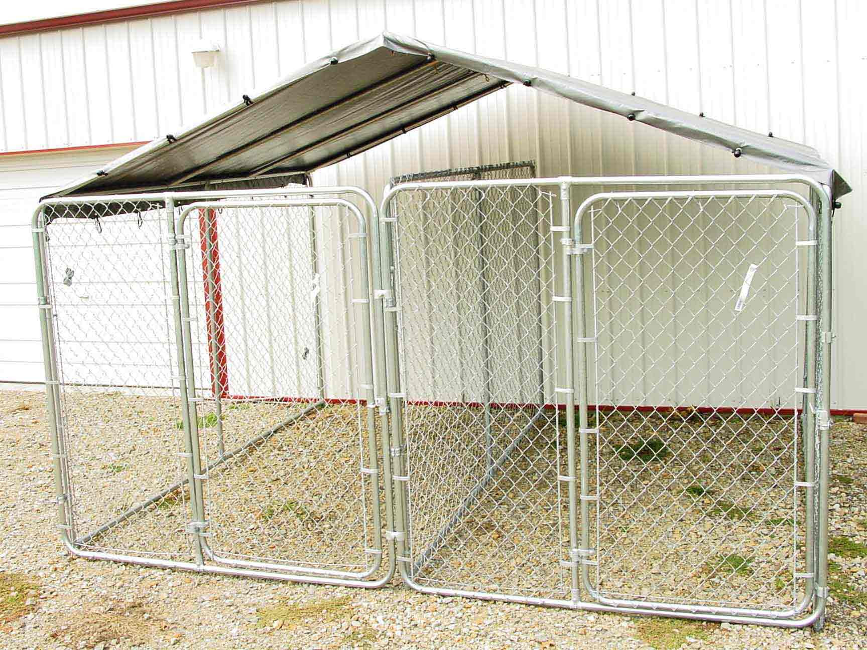 Dog Kennel Roof DIY
 Kennel Cover 12 x 12 St Hy Medium Pitch 5 truss