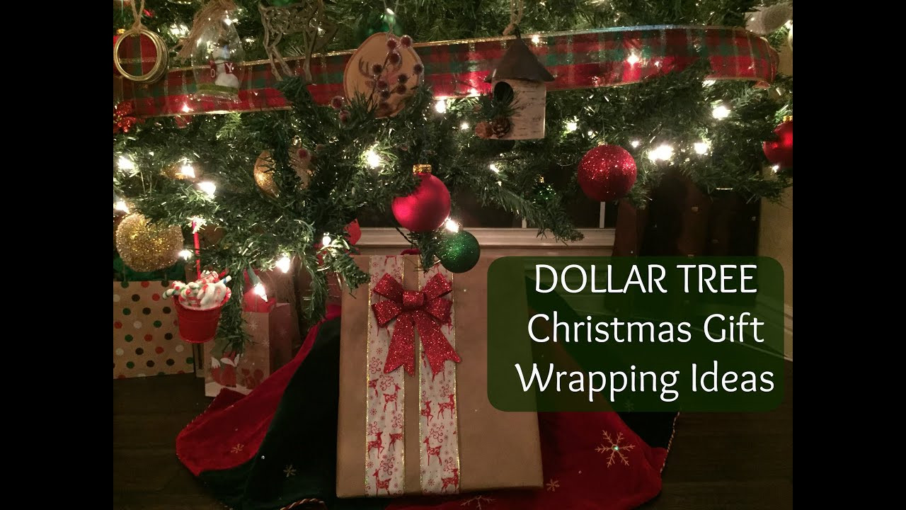 Dollar Tree Christmas Gift Ideas
 DOLLAR TREE Christmas Gift Wrapping Ideas