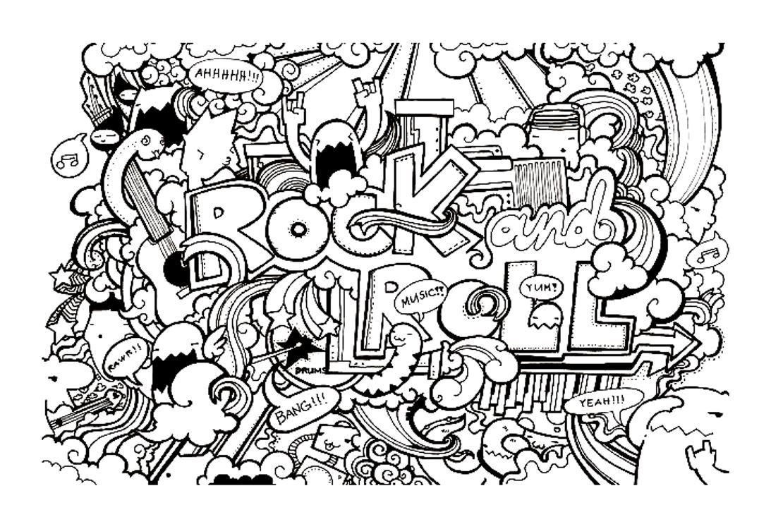 Doodles For Teenage Boys Coloring Pages
 Free coloring page coloring doodle art doodling 8 Cool