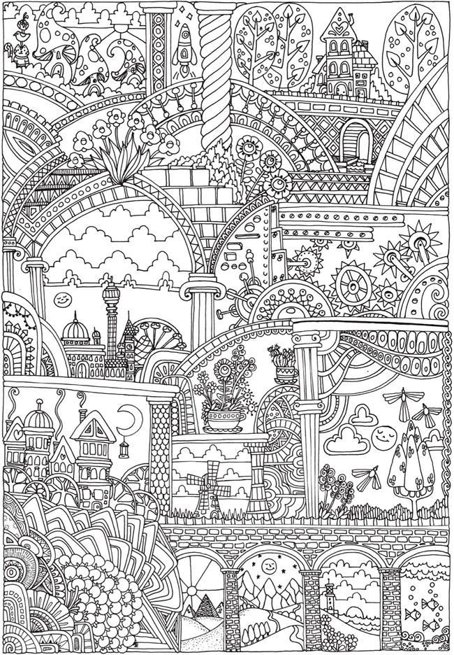 Dover Adult Coloring Books
 25 best ideas about Dover coloring pages on Pinterest