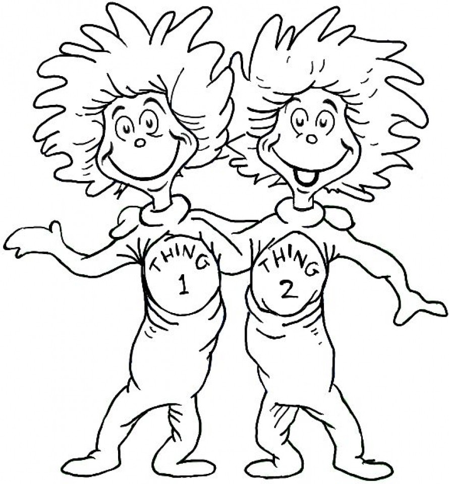 Dr.Seuss Coloring Pages Printable
 20 Free Printable Dr Seuss Coloring Pages