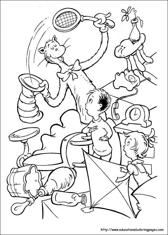 Dr.Suess Coloring Pages
 Coloring Pages For Kids Dr Seuss coloring pages