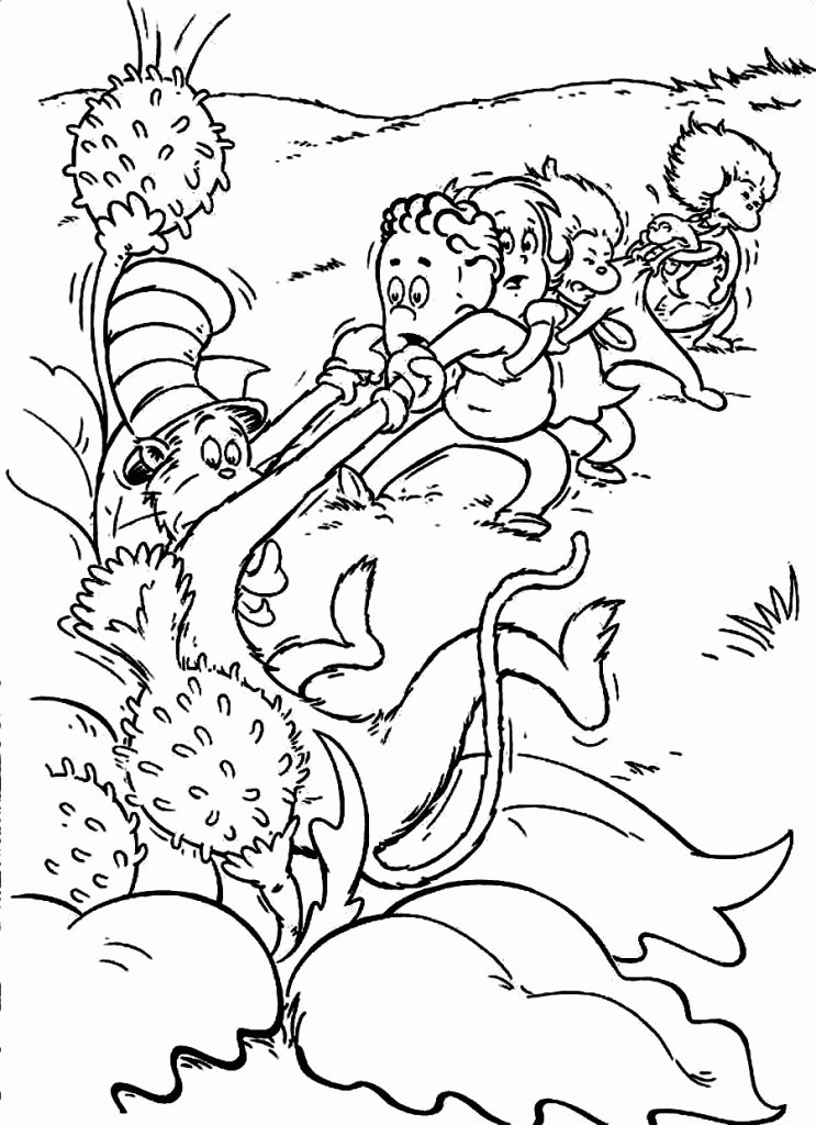 Dr.Suess Coloring Pages
 Dr Seuss Printable Coloring Pages Coloring Home