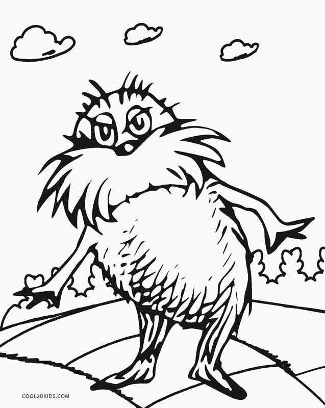 Dr.Suess Coloring Pages
 Free Printable Dr Seuss Coloring Pages For Kids